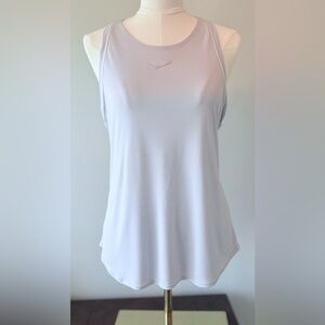 Nike Dri-Fit Light Lilac Racerback Athletic Tank Top - Women’s Large Gently Worn
